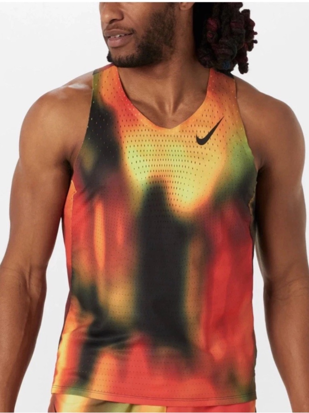 Mens Nike DRI-FIT ADV Aeroswift Elite Entry Running Singlet Size XL HJ3380-736